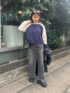 ririkaさん（レディース・158cm）の春コーディネート