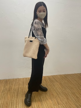 「Diosfront（ディオスフロント）のアイテム」を使った、ririkaさん（レディース・158cm）の夏コーディネート