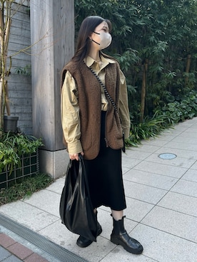 「アイテム（PC・スマホグッズ/家電）」を使った、ririkaさん（レディース・158cm・20代）の冬コーディネート