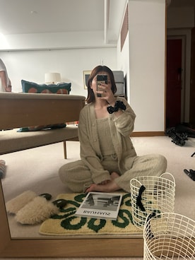 「アイテム（インテリア）」を使った、ririkaさん（レディース・158cm）の夏コーディネート