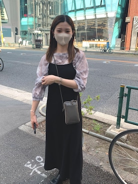 「Diosfront（ディオスフロント）のアイテム」を使った、ririkaさん（レディース・158cm）の夏コーディネート