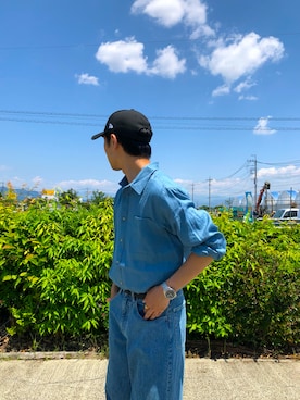 「涼しげ」｜buukichiiiiiiさん（メンズ・175cm）の夏コーディネート