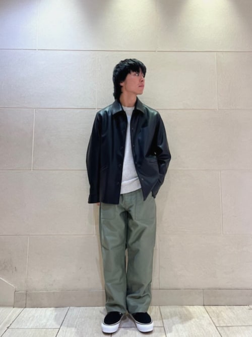 セール】SHIPS: 合成皮革 コーチ ブルゾン（ブルゾン）｜SHIPS