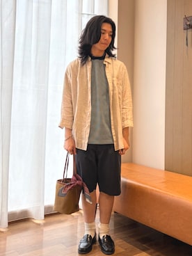 金子さん(メンズ・163cm)の夏コーディネート