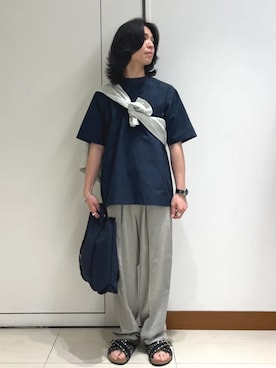 金子さん(メンズ・163cm)の夏コーディネート