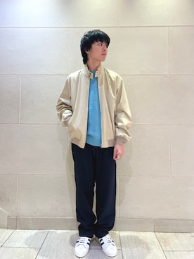 「グラミチ」｜金子さん（メンズ・163cm）の秋コーディネート