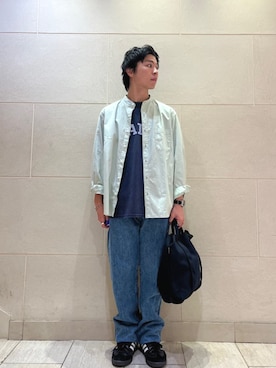 「SHIPS（シップス）のアイテム」を使った、金子さん（メンズ・163cm）の夏コーディネート
