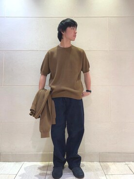 「デザートブーツ」｜金子さん（メンズ・163cm）の秋コーディネート