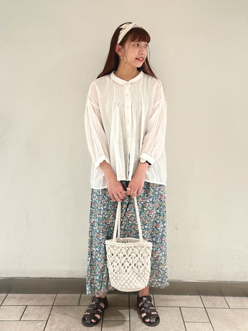 ★最終価格★ツハルバイサマンサモスモス　リバティFergus柄キュロットパンツ TSUHARU by Samansa Mos2（ツハルバイサマンサモスモス）の