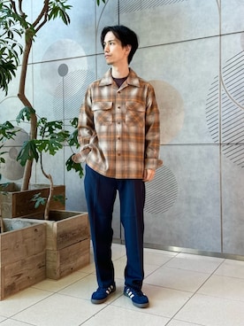 YUYA NAGASEさん（メンズ・169cm）の秋コーディネート