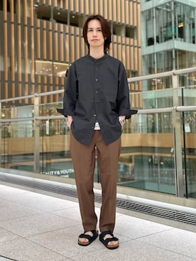 YUYA NAGASEさん（メンズ・169cm）の夏コーディネート