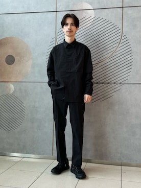 「On（オン）のアイテム」を使った、YUYA NAGASEさん（メンズ・169cm）の夏コーディネート