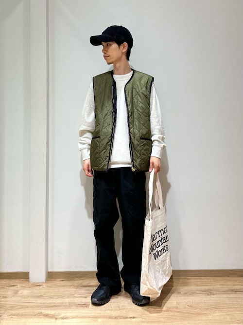 別注】＜Barbour＞GLR リバーシブル ベストを使った人気ファッション