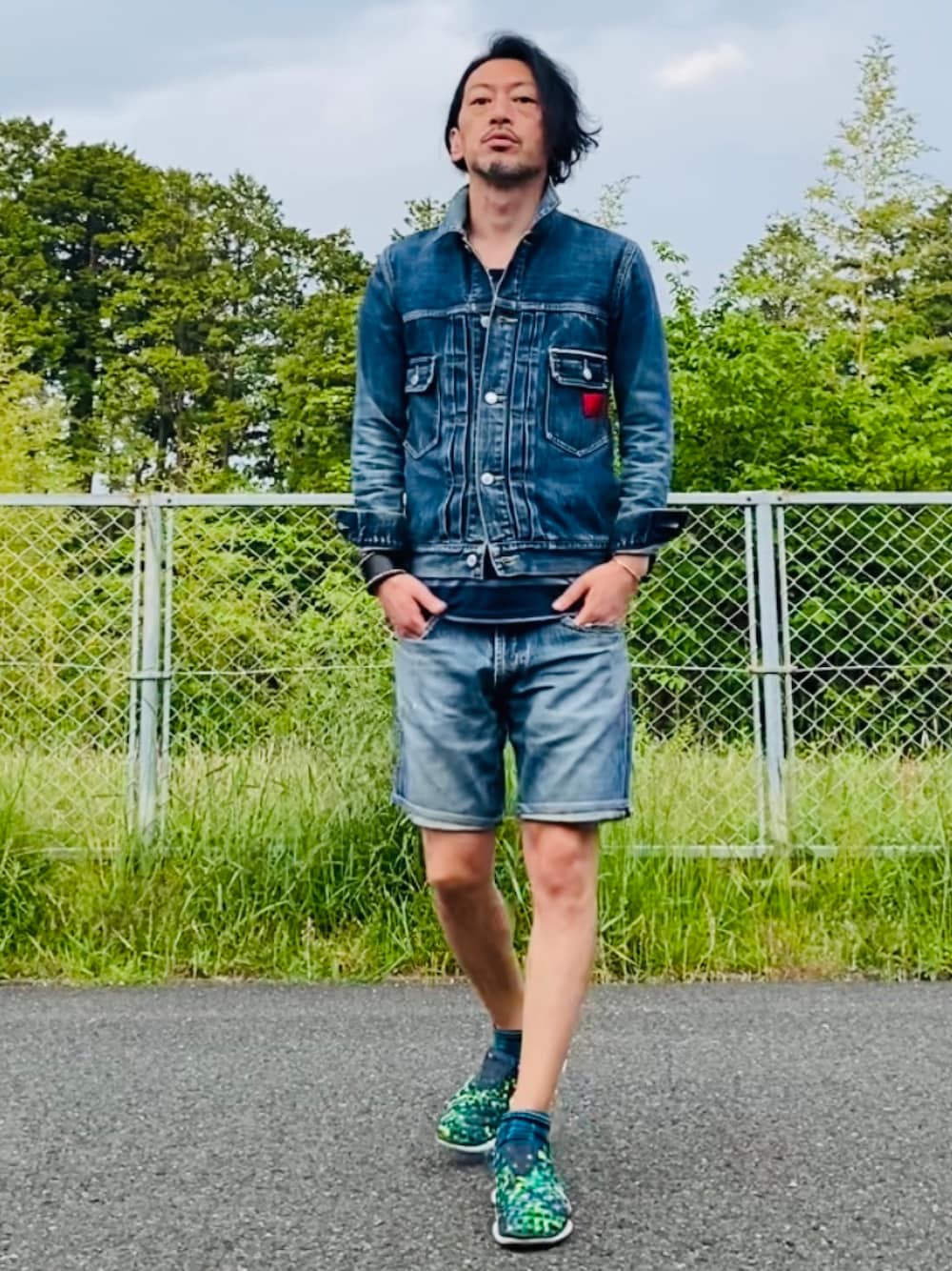グッドイナフデニムジャケット GOODENOUGH - GOOD ENOUGH/GDEH 90s DENIM JACKETの通販 by