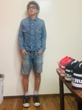 「アイテム（ジャケット/アウター）」を使った、GOODMAN®️さん（メンズ・168cm・50代）の秋コーディネート