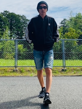 「GOODENOUGH（グッドイナフ）のアイテム」を使った、GOODMAN®️さん（メンズ・168cm）の秋コーディネート