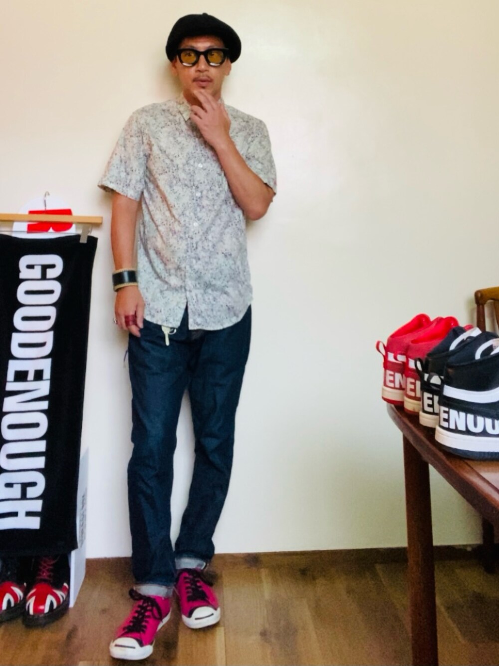 Goodenough ダークグレー ベレー帽 Goodenough ダークグレー ベレー帽