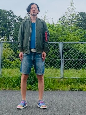 Ma 1を使った 春コーデ の人気ファッションコーディネート Wear