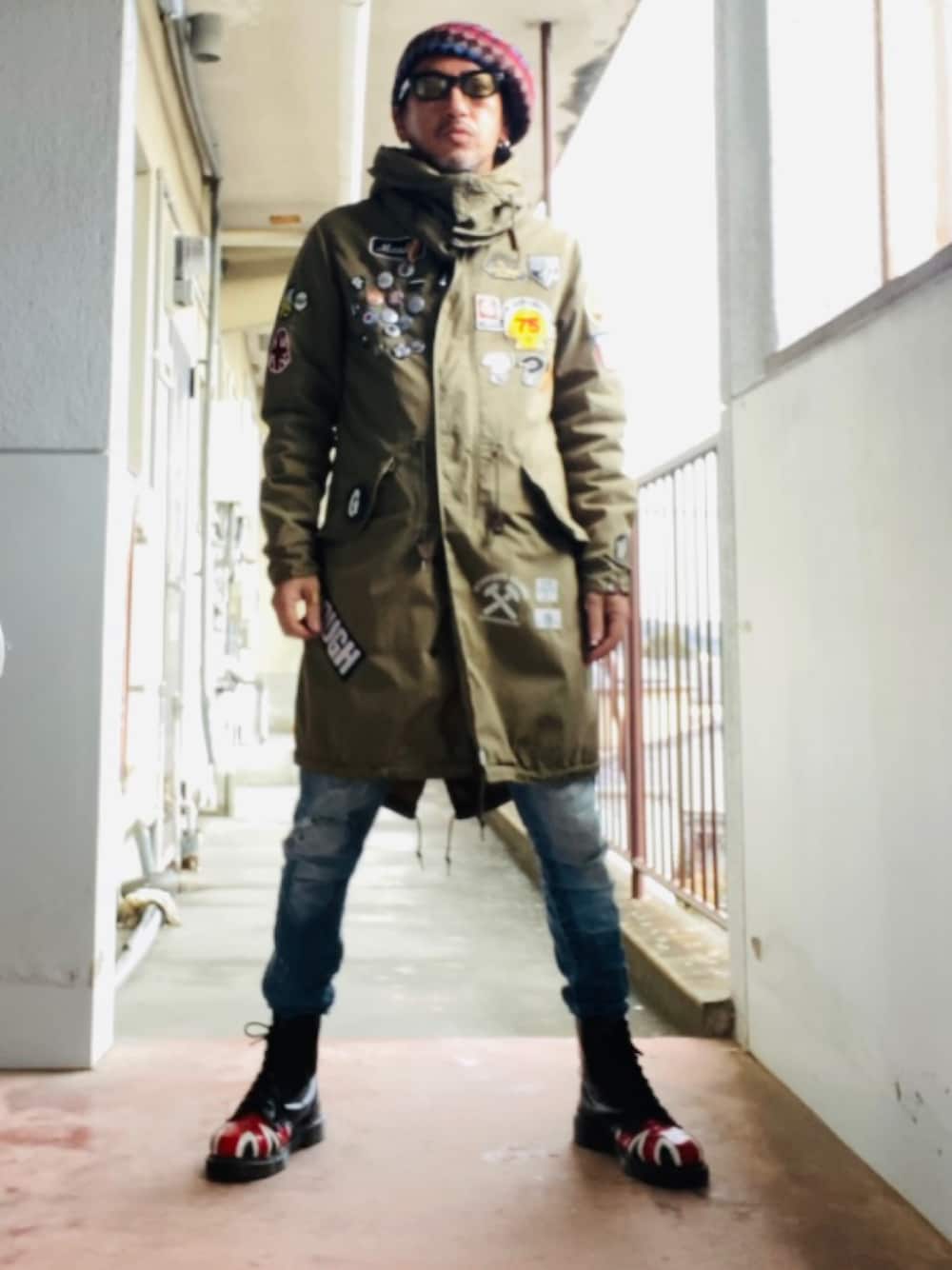 COUNTER ACTION モッズコート ユニオンジャック COUNTER ACTION モッズコート ユニオンジャック COUNTER ACTION