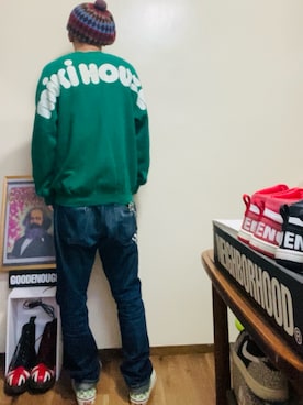 「VANS（バンズ）のアイテム」を使った、GOODMAN®️さん（メンズ・168cm）の春コーディネート