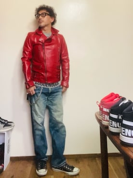 「アイテム（ジャケット/アウター）」を使った、GOODMAN®️さん（メンズ・168cm・50代）の秋コーディネート