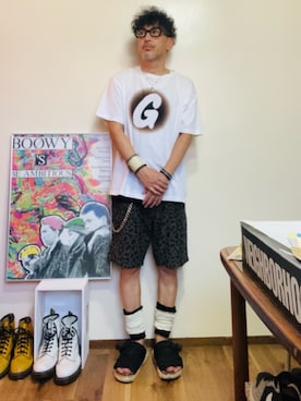 「uniform experiment（ユニフォームエクスペリメント）のアイテム」を使った、GOODMAN®️さん（メンズ・168cm）の夏コーディネート