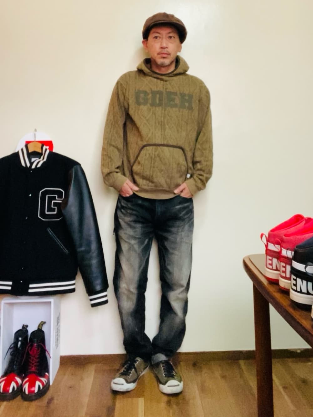 GOOD ENOUGH グッドイナフ ハンチング キャスケット 藤原ヒロシ