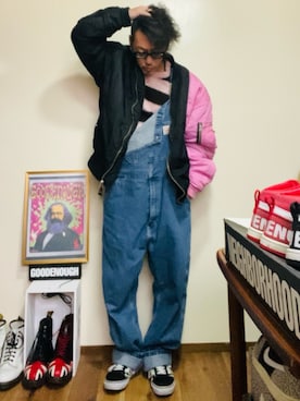 GOODMAN®️さん（メンズ・168cm）の冬コーディネート