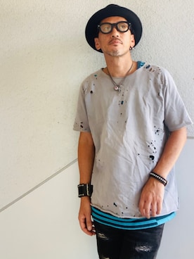 「VISVIM（ビズビム）のアイテム（シューズ）」を使った、GOODMAN®️さん（メンズ・168cm）の秋コーディネート