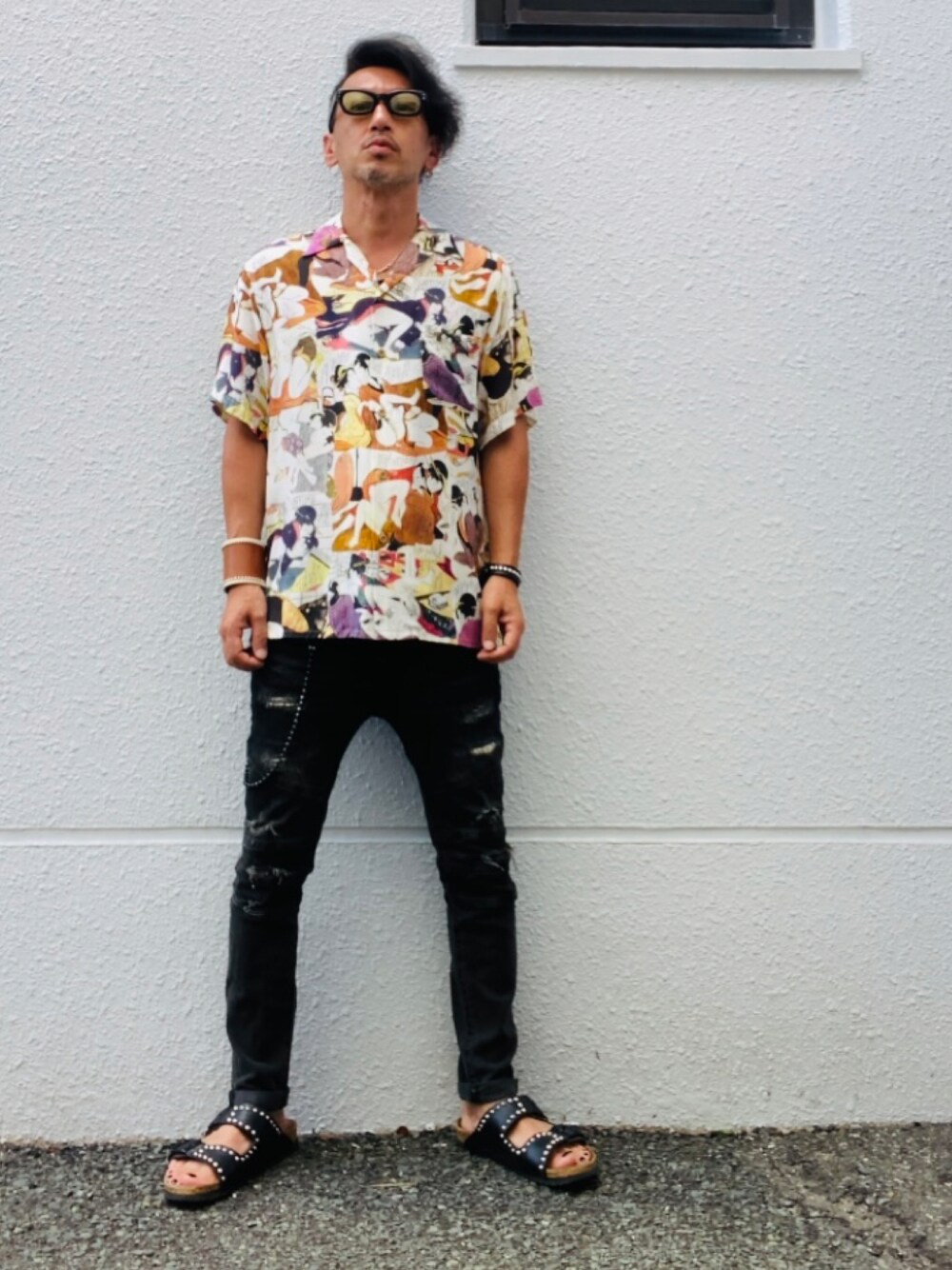 エロリンコ様 C6493 museOXシャツコーデ コカ coca オックスドルマンボリュームスリーブシャツ （B