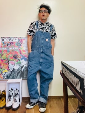 「uniform experiment（ユニフォームエクスペリメント）のアイテム」を使った、GOODMAN®️さん（メンズ・168cm）の夏コーディネート