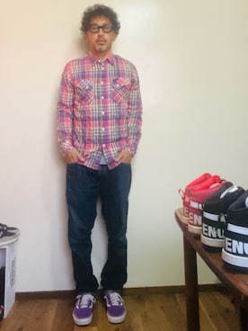 「アイテム（パンツ）」を使った、GOODMAN®️さん（メンズ・168cm・50代）の秋コーディネート