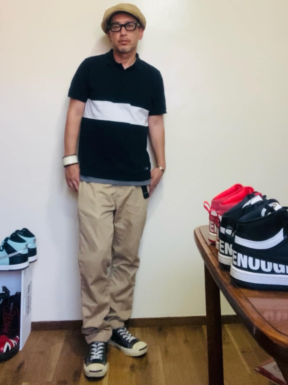 キ*ー様 新品！DENIMBY VANQUISH&FRAGMENT チノパン　藤 1751327895_500.jpg