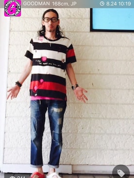 「アイテム（その他）」を使った、GOODMAN®️さん（メンズ・168cm・40代）の夏コーディネート