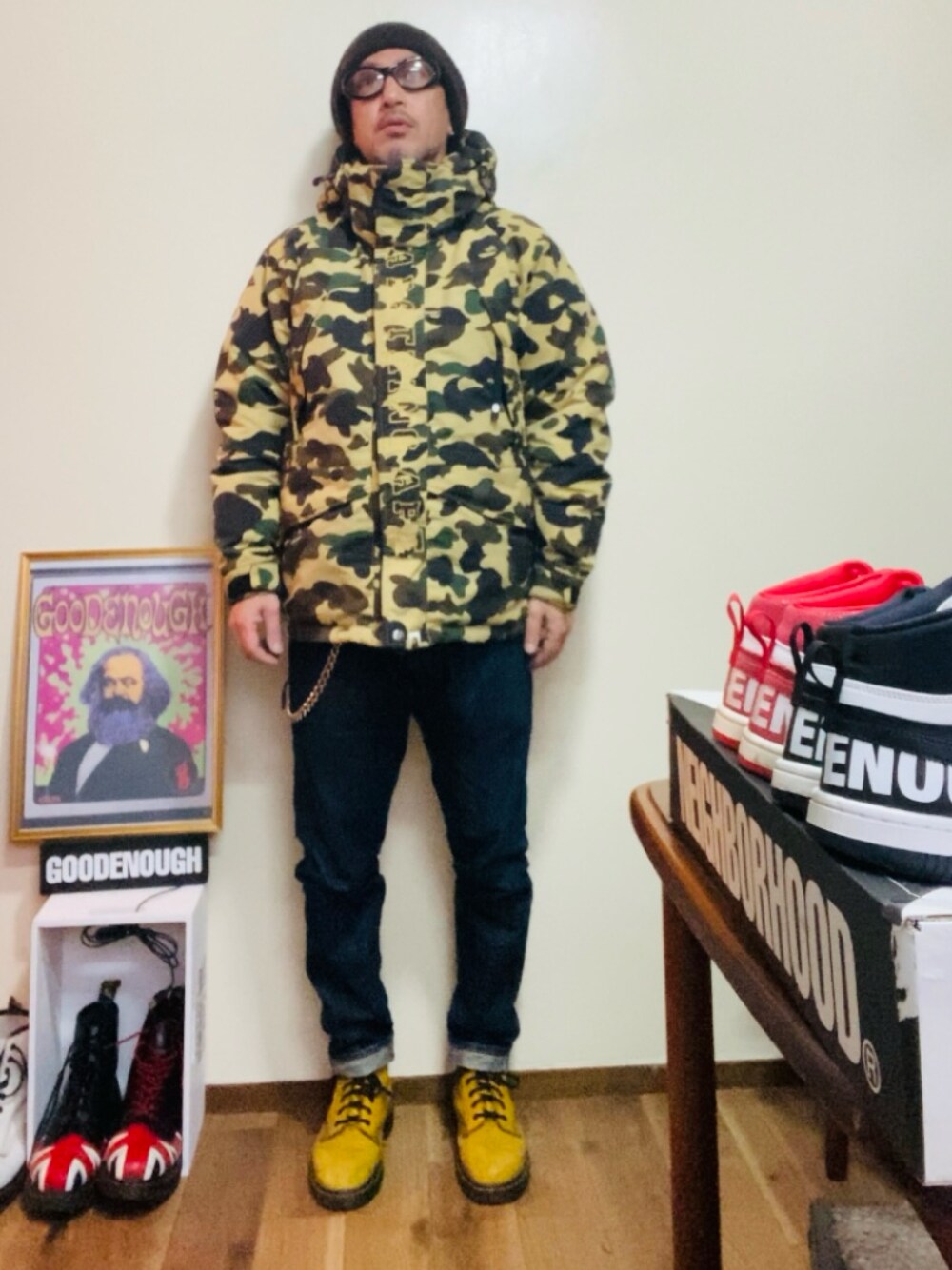 aape ダウンジャケット　macra着用 ダウン APE（エーエイプバイアベイシングエイプ） BATHING A BY AAPE ジャケット・アウター