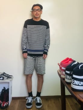 「アイテム（シューズ）」を使った、GOODMAN®️さん（メンズ・168cm・50代）の秋コーディネート