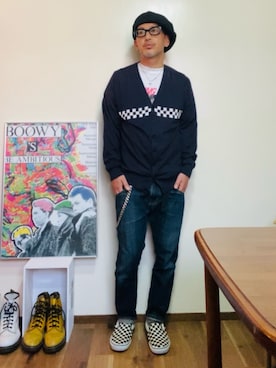 「uniform experiment（ユニフォームエクスペリメント）のアイテム」を使った、GOODMAN®️さん（メンズ・168cm）の秋コーディネート