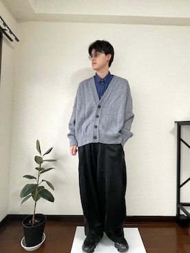 「Needles（ニードルス）のアイテム（その他パンツ）」を使った、kan.789_さん（メンズ・173cm）の秋コーディネート