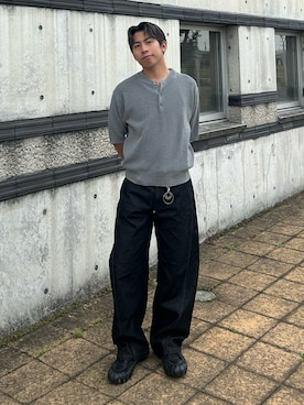 蘭丸さん(メンズ・175cm)の夏コーディネート