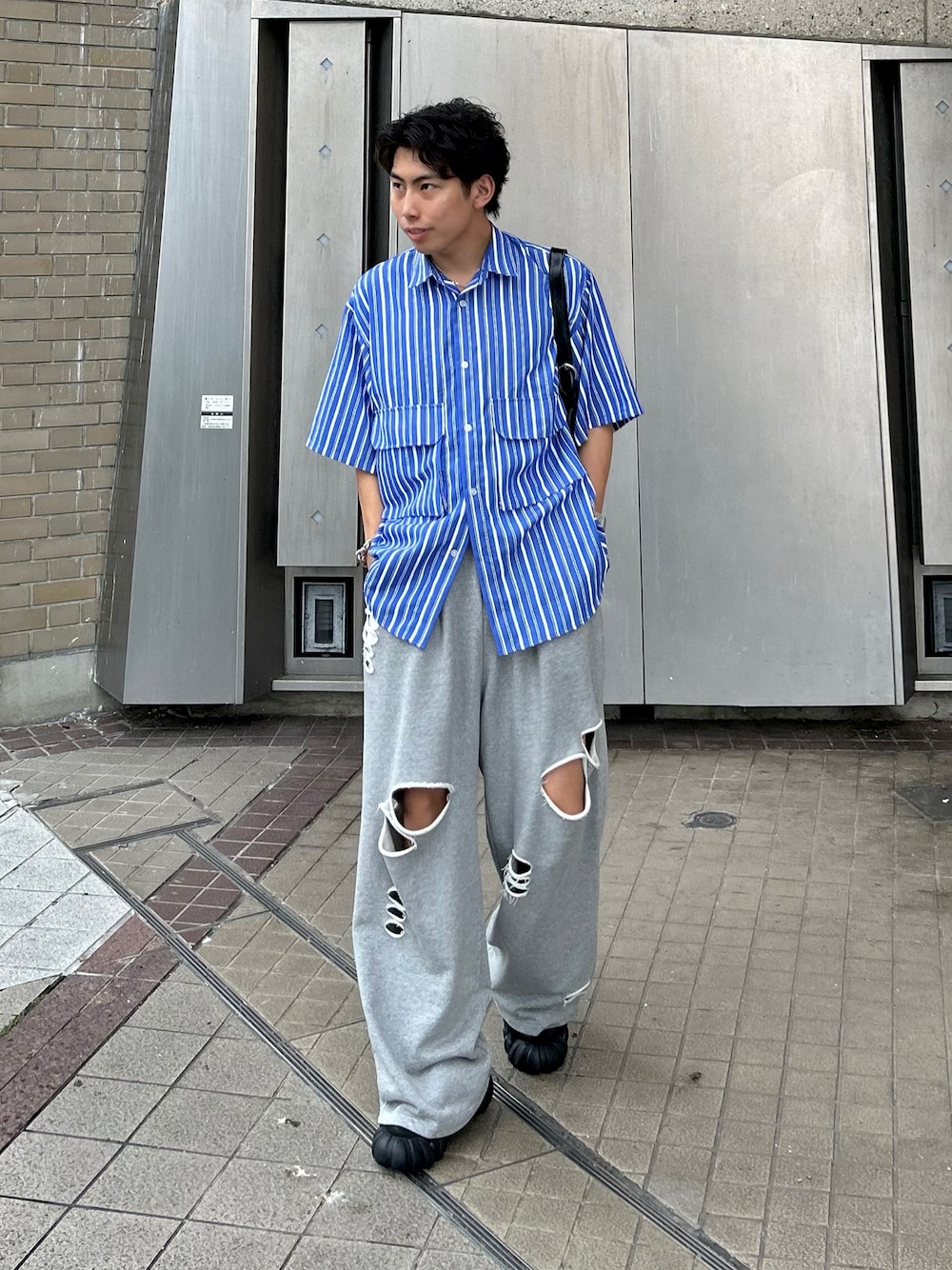 ドゥーズィエムクラス BOYS BIG シャツ ビッグ ストライプ DEUXIEME