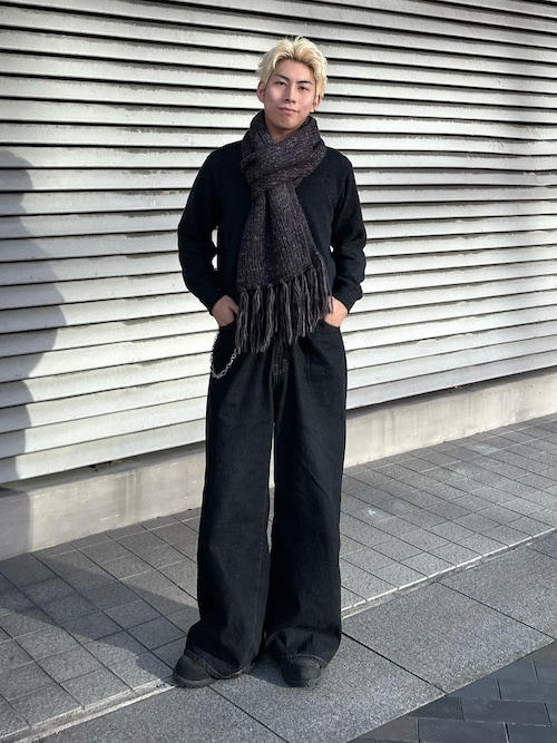 1 TUCK BUGGY DENIM PANTS / ワンタックバギーデニムパンツ（デニム