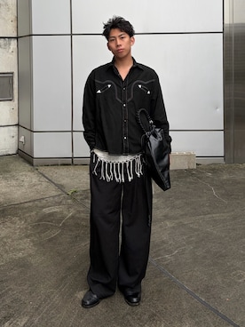 蘭丸さん(メンズ・175cm)の秋コーディネート
