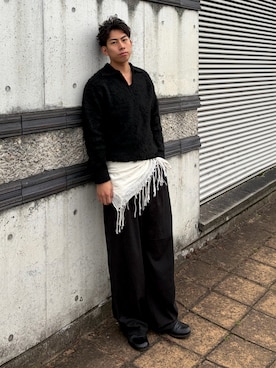 蘭丸さん(メンズ・175cm)の秋コーディネート