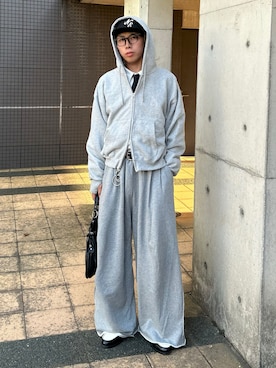 「アイテム（フォーマルスーツ/小物）」を使った、蘭丸さん（メンズ・175cm）の秋コーディネート