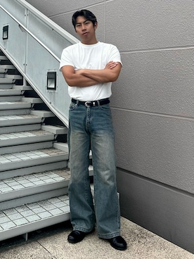 蘭丸さん(メンズ・175cm)の夏コーディネート