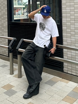 「CIAOPANIC TYPY（チャオパニックティピー）のアイテム」を使った、蘭丸さん（メンズ・175cm）の夏コーディネート