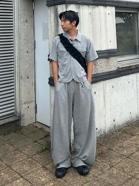 蘭丸さん(メンズ・175cm)の夏コーディネート