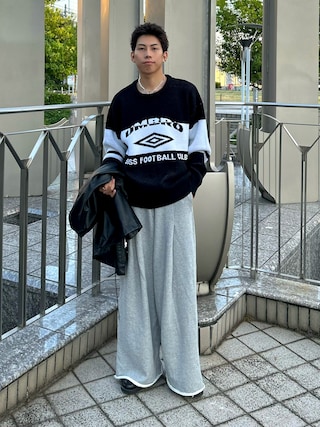 sinss UMBRO × SINSS オーバーサイズ ニット 【公式通販】