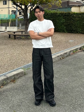 蘭丸さん（メンズ・175cm）の春コーディネート