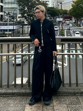 蘭丸さん（メンズ・175cm・20代）の秋コーディネート